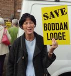Save Boddan Lodge Over 60s Club protest at Salford Civic Centre